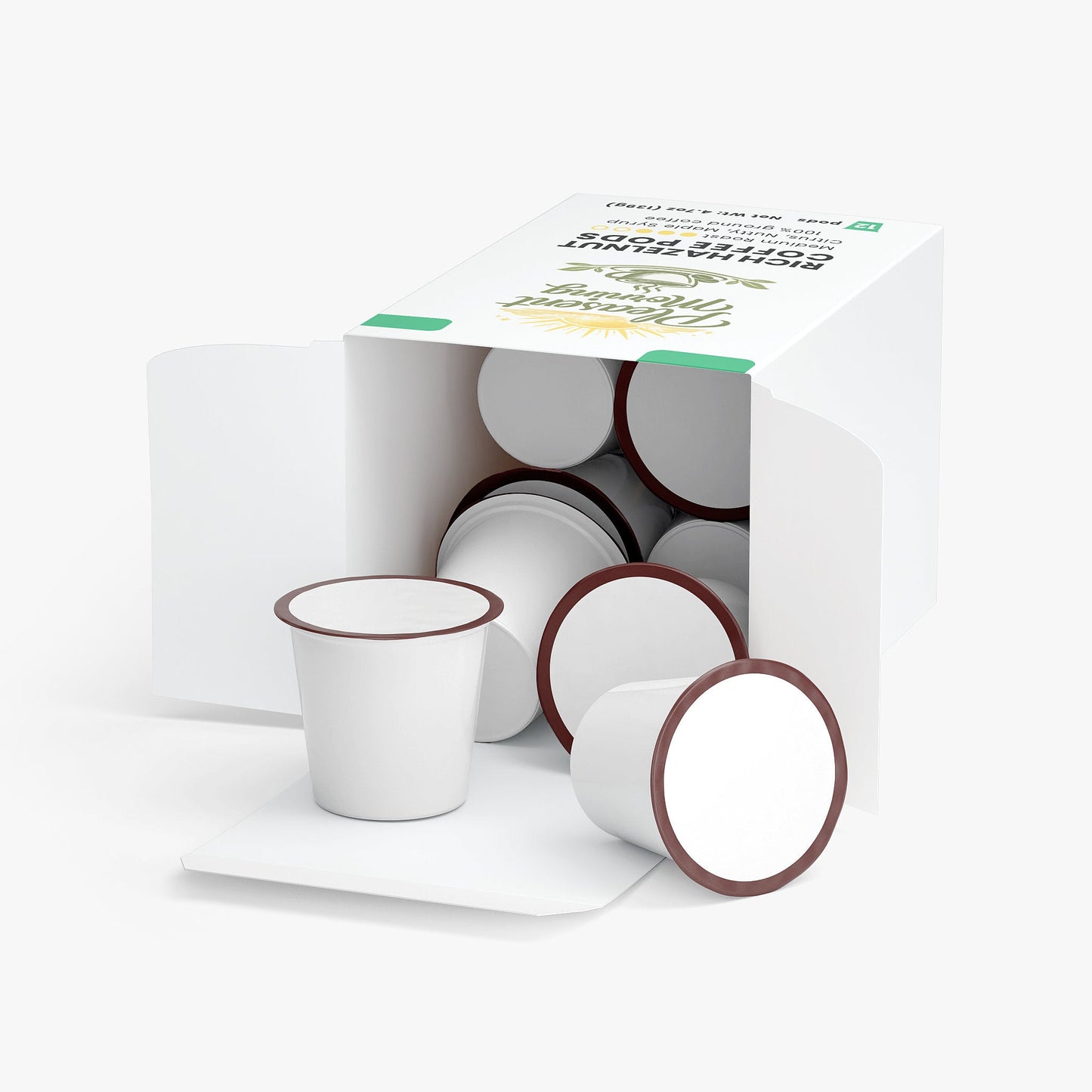 Pleasent Morning Rich Hazelnut Coffee Pods (Medium Roast)