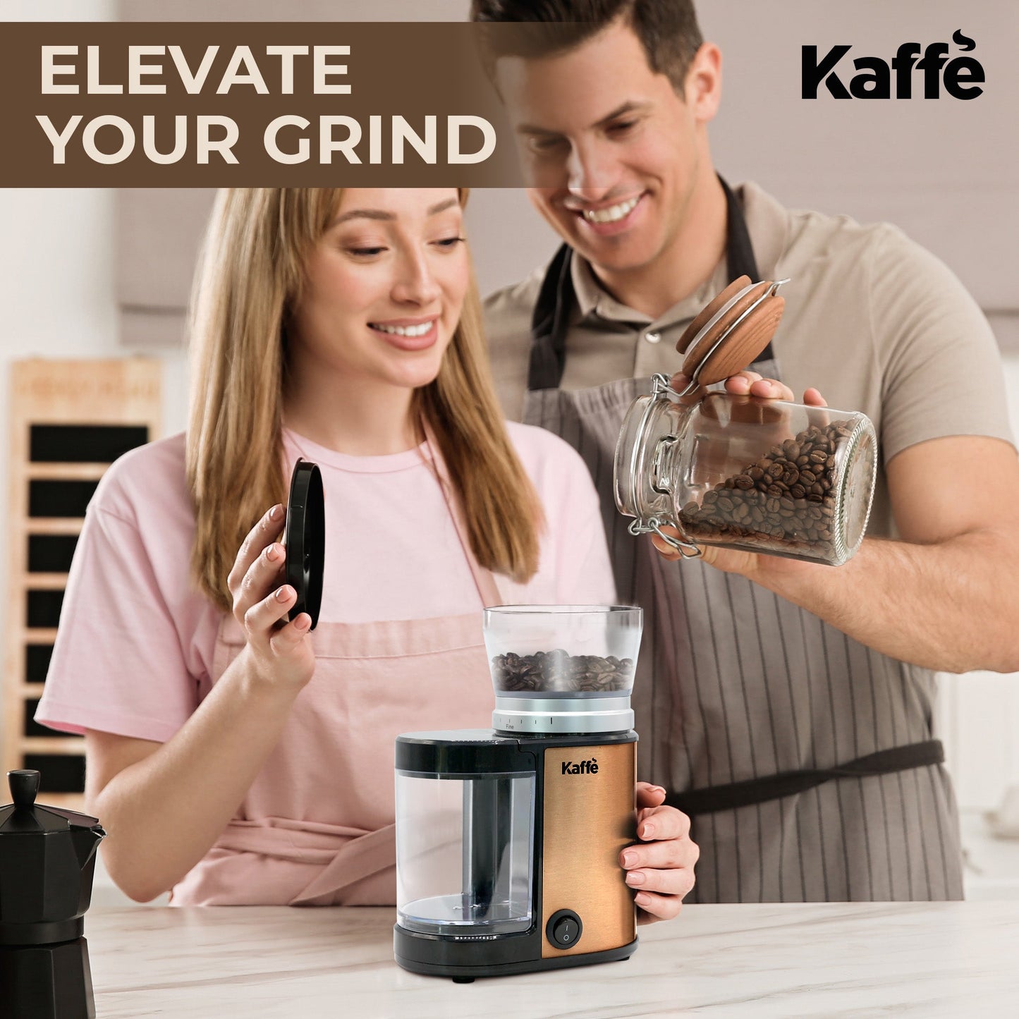 The Morning Ritual Burr Grinder