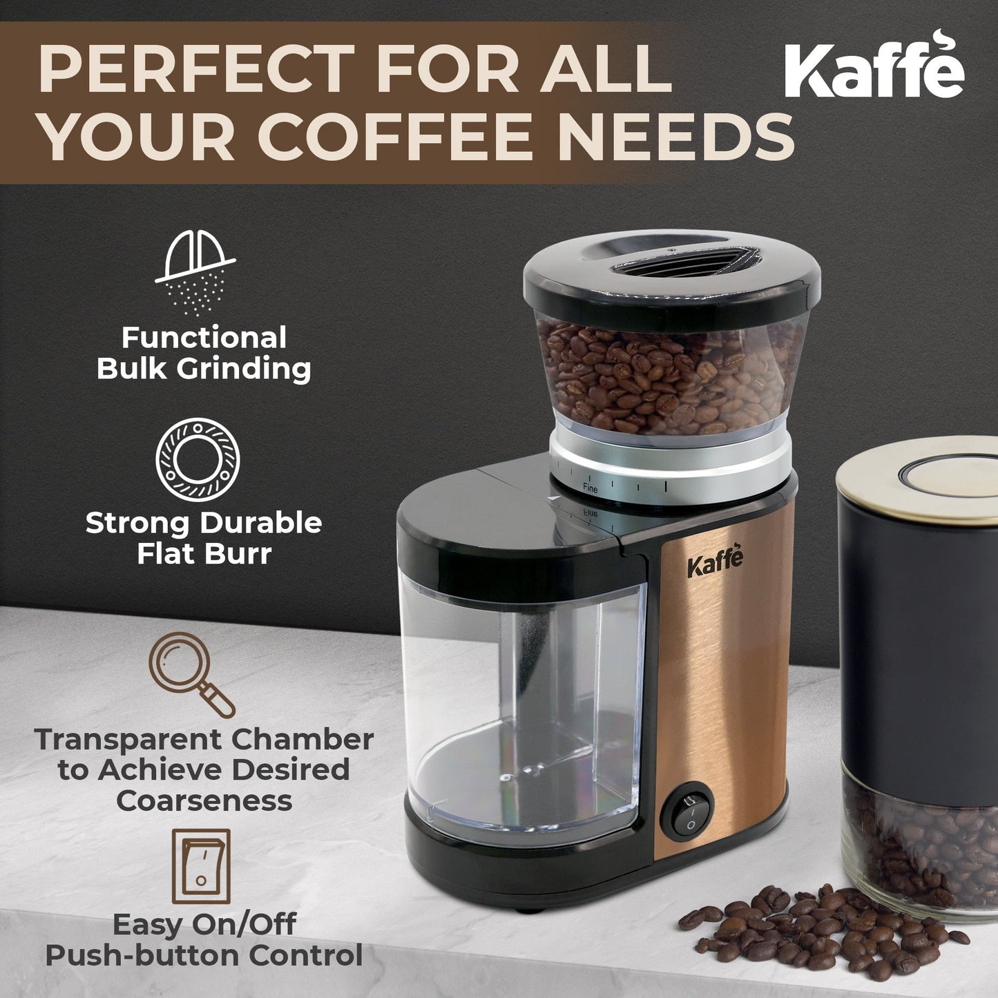 The Morning Ritual Burr Grinder