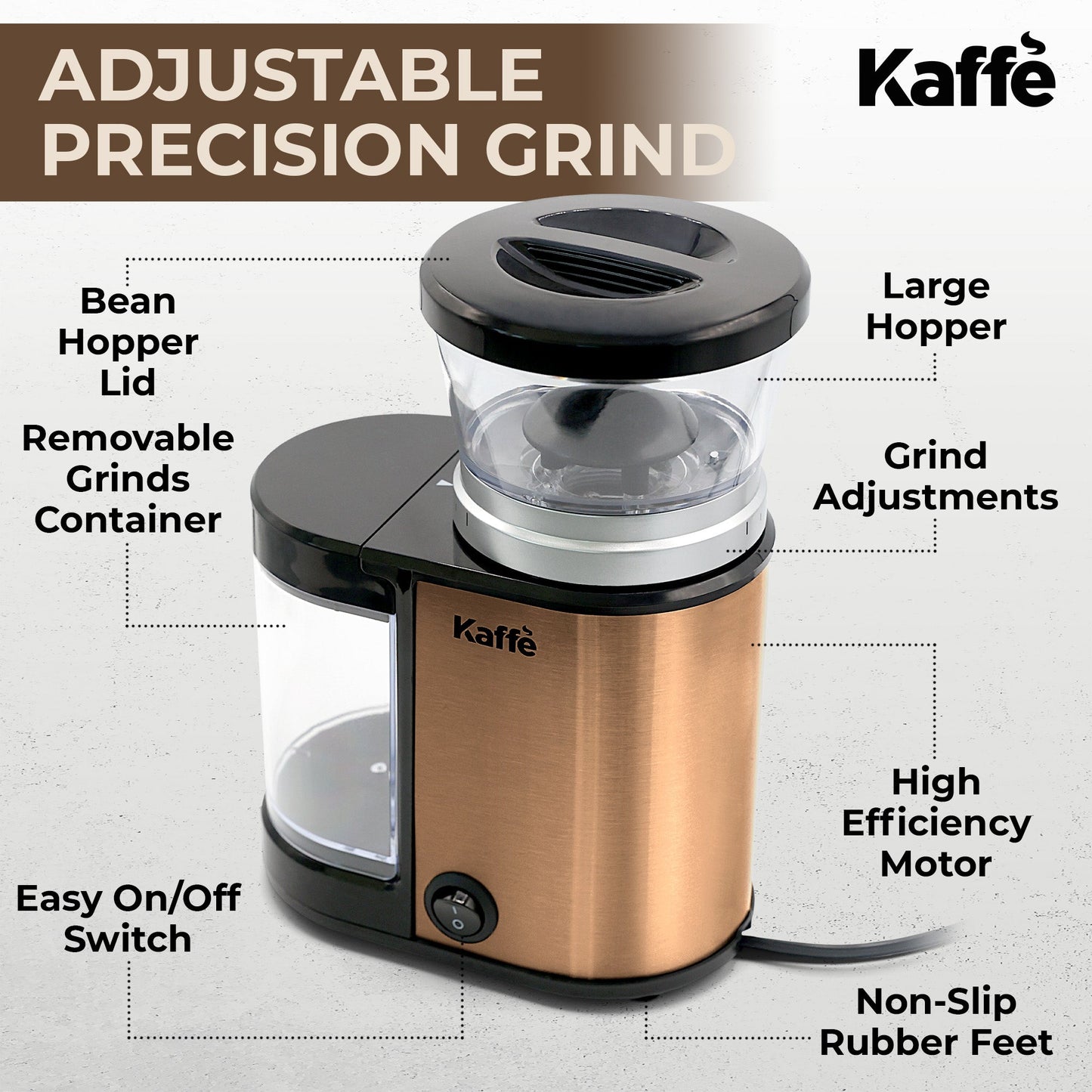 The Morning Ritual Burr Grinder
